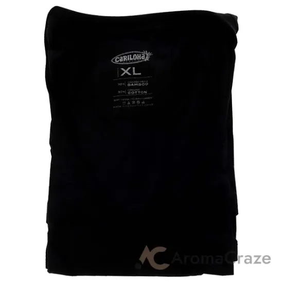 Picture of Bamboo V-Neck Tee - Black by Cariloha for Women - 1 Pc T-Shirt (XL)