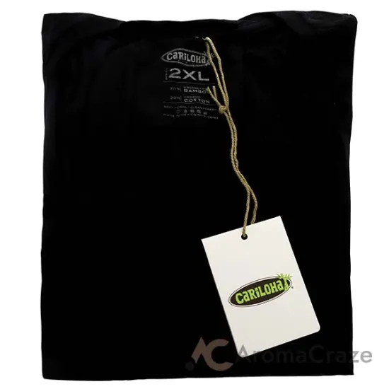 Picture of Bamboo V-Neck Tee - Black by Cariloha for Women - 1 Pc T-Shirt (2XL)