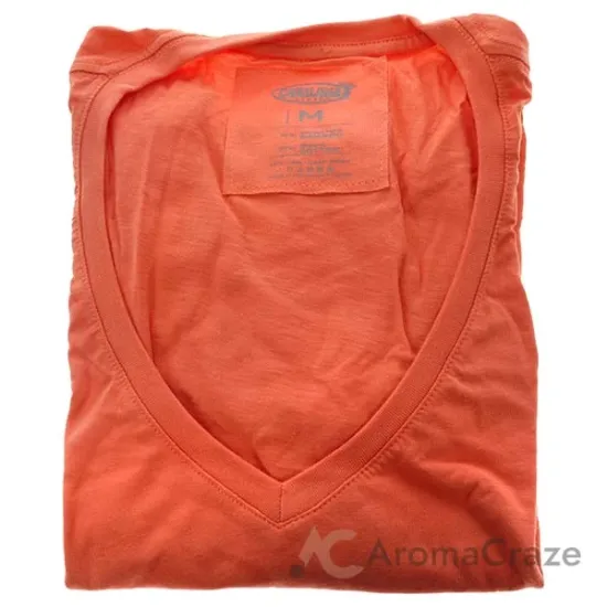 Picture of Bamboo V-Neck Tee - Sunkissed Coral by Cariloha for Women - 1 Pc T-Shirt (M)