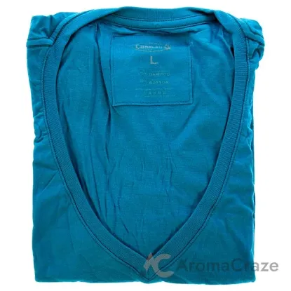 Picture of Bamboo V-Neck Tee - Tropical Teal by Cariloha for Women - 1 Pc T-Shirt (L)