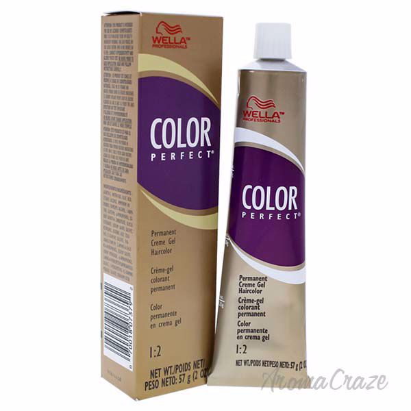 Color Perfect Permanent Creme Gel Hair Color 4rv Medium Red