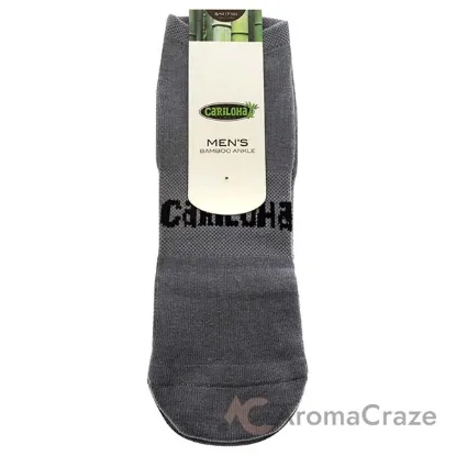 Picture of Bamboo Ankle Socks - Carbon-Black by Cariloha for Men - 1 Pair Socks (S/M)
