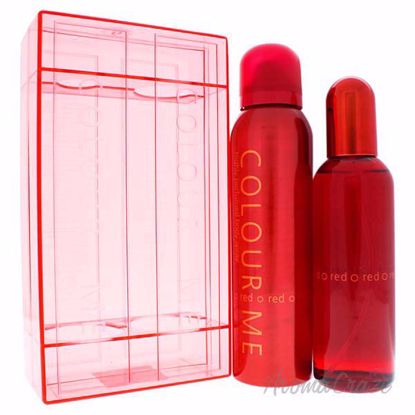 Colour Me Red by Milton-Lloyd for Women - 2 Pc Gift Set 3.4o