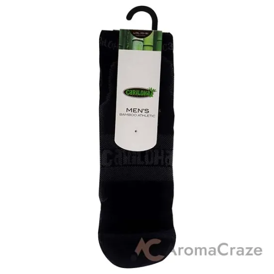 Picture of Bamboo Athletic Sock - Carbon Heather by Cariloha for Men - 1 Pair Socks (L/XL)