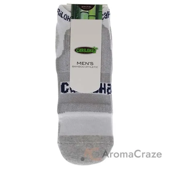 Picture of Bamboo Athletic Socks - Heather Gray by Cariloha for Men - 1 Pair Socks (S/M)