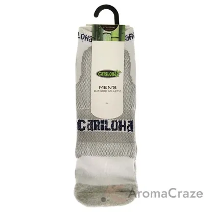 Picture of Bamboo Athletic Socks - Heather Gray by Cariloha for Men - 1 Pair Socks (L/XL)