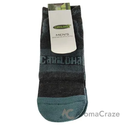 Picture of Bamboo Athletic Socks - Refresh Teal by Cariloha for Men - 1 Pair Socks (S/M)