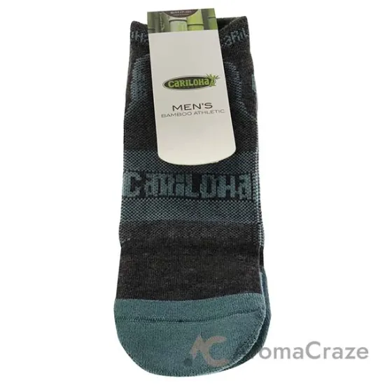 Picture of Bamboo Athletic Socks - Refresh Teal by Cariloha for Men - 1 Pair Socks (S/M)