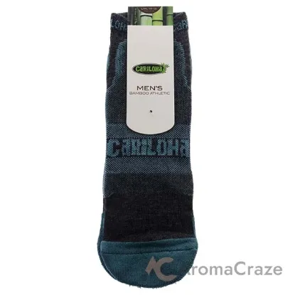 Picture of Bamboo Athletic Socks - Refresh Teal by Cariloha for Men - 1 Pair Socks (L/XL)