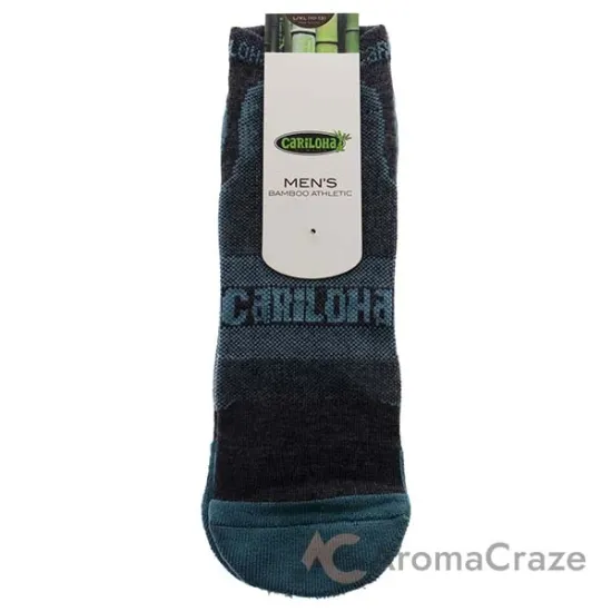 Picture of Bamboo Athletic Socks - Refresh Teal by Cariloha for Men - 1 Pair Socks (L/XL)