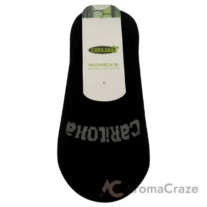 Picture of Bamboo No-Show Socks - Black by Cariloha for Women - 1 Pair Socks (S/M)