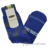 Picture of Bamboo Trouser Socks - Pineapple Royal Blue by Cariloha for Women - 1 Pair Socks (L/XL)