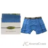 Picture of Bamboo Boxer Briefs - Cobalt Heather by Cariloha for Men - 1 Pc Boxer (L)