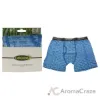 Picture of Bamboo Boxer Briefs - Caribbean Blue Wave by Cariloha for Men - 1 Pc Boxer (XL)