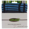 Picture of Bamboo Boxer Briefs - Caribbean Blue Stripe by Cariloha for Men - 1 Pc Boxer (L)
