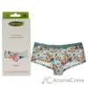 Picture of Bamboo Boyshort Briefs - Aqua Floral by Cariloha for Women - 1 Pc Underwear (M)