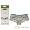Picture of Bamboo Boyshort Briefs - Aqua Floral by Cariloha for Women - 1 Pc Underwear (L)