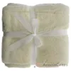 Picture of Plush Bamboo Throw Blanket - Coconut Milk by Cariloha for Unisex - 1 Pc Blanket