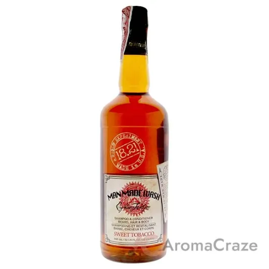 Picture of 3-In-1 Man Made Wash - Sweet Tobacco by 18.21 Man Made for Men - 32 oz Shampoo, Conditioner and Body Wash