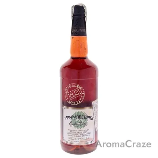 Picture of Man Made Wash - Spiced Vanilla by 18.21 Man Made for Men - 32 oz 3-In-1 Shampoo, Conditioner and Body Wash