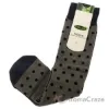Picture of Bamboo Trouser Socks - Dot Gray by Cariloha for Women - 1 Pair Socks (S/M)