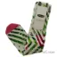 Picture of Bamboo Printed Trouser Socks - Geo Floral Coral by Cariloha for Women - 1 Pair Socks (L/XL)