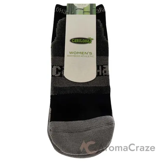 Picture of Bamboo Athletic Socks - Carbon-Black by Cariloha for Women - 1 Pair Socks (S/M)