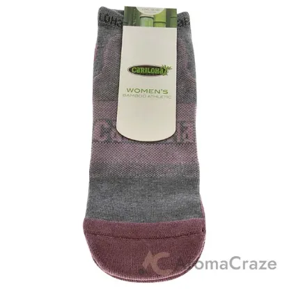 Picture of Bamboo Athletic Socks - Rosewater by Cariloha for Women - 1 Pair Socks (L/XL)