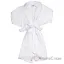 Picture of Bamboo Bathrobe - White by Cariloha for Unisex - 1 Pc Bathrobe (S/M)