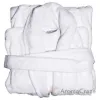 Picture of Bamboo Bathrobe - White by Cariloha for Unisex - 1 Pc Bathrobe (S/M)