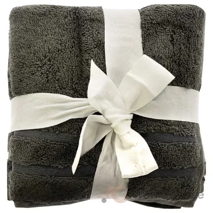 Picture of Bamboo Washcloths Set - Onyx by Cariloha for Unisex - 3 Pc Towel