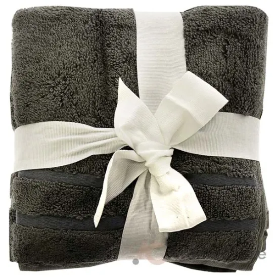 Picture of Bamboo Washcloths Set - Onyx by Cariloha for Unisex - 3 Pc Towel