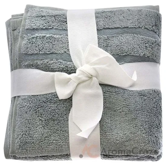 Picture of Bamboo Washcloths Set - Ocean Mist by Cariloha for Unisex - 3 Pc Towel