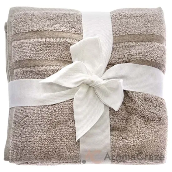 Picture of Bamboo Washcloths Set - Stone by Cariloha for Unisex - 3 Pc Towel