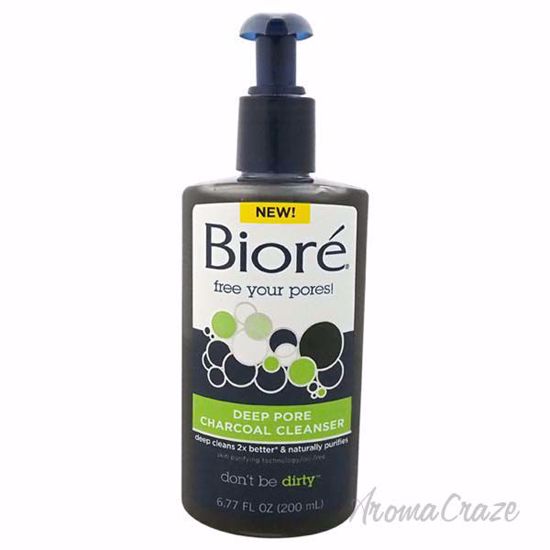Deep Pore Charcoal Cleanser by Biore for Unisex - 6.77 oz Cl