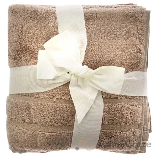 Picture of Bamboo Washcloths Set - Blush by Cariloha for Unisex - 3 Pc Towel