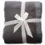 Picture of Bamboo Brushed Fleece Blanket - Onyx-Queen by Cariloha for Unisex - 1 Pc Blanket