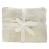 Picture of Bamboo Brushed Fleece Blanket - Coconut Milk-Queen by Cariloha for Unisex - 1 Pc Blanket