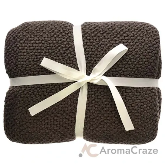 Picture of Bamboo Knit Throw - Plain Weave Beach Linen by Cariloha for Unisex - 1 Pc Blanket