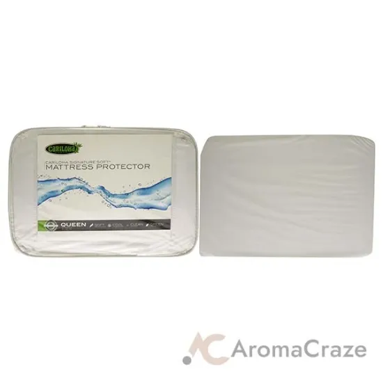 Picture of Bamboo Mattress Protector - Queen by Cariloha for Unisex - 1 Pc Mattress Protector