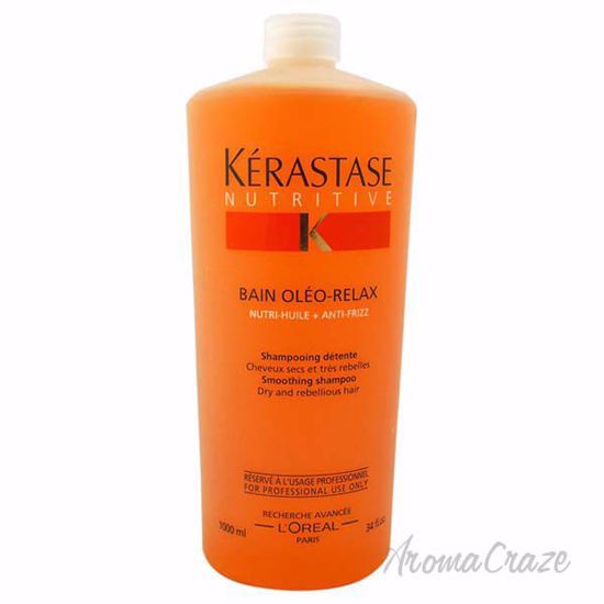Bain Oleo-Relax Shampoo by Kerastase for Unisex - 34 oz Sham