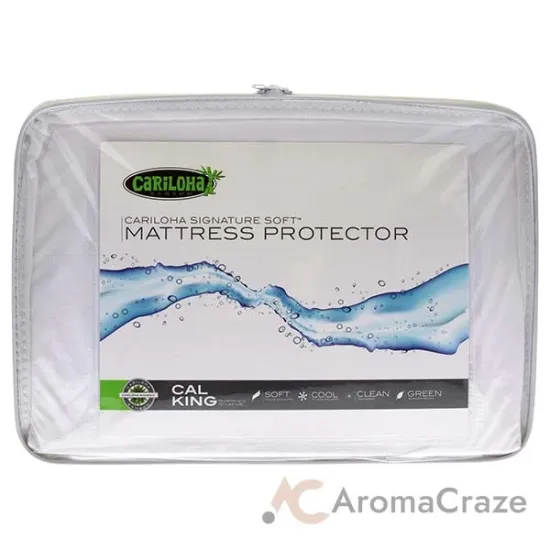 Picture of Bamboo Mattress Protector - Cal King by Cariloha for Unisex - 1 Pc Mattress Protector
