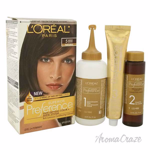 Superior Preference Fade Defying Color 5 Medium Brown Natural