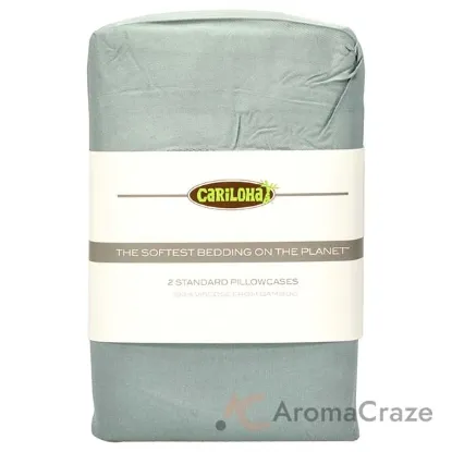 Picture of Classic Bamboo Pillowcase Set - Tahitian Breeze-Standard by Cariloha for Unisex - 2 Pc Pillowcase