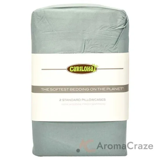 Picture of Classic Bamboo Pillowcase Set - Tahitian Breeze-Standard by Cariloha for Unisex - 2 Pc Pillowcase
