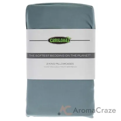 Picture of Classic Bamboo Pillowcase Set - Tahitian Breeze-King by Cariloha for Unisex - 2 Pc Pillowcase