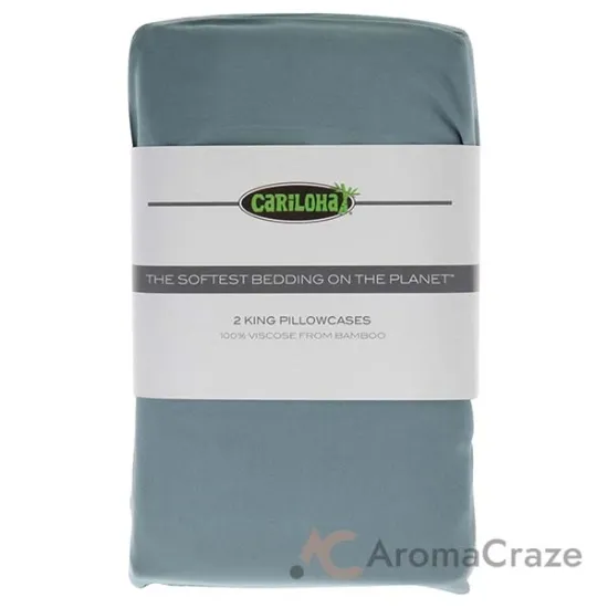 Picture of Classic Bamboo Pillowcase Set - Tahitian Breeze-King by Cariloha for Unisex - 2 Pc Pillowcase