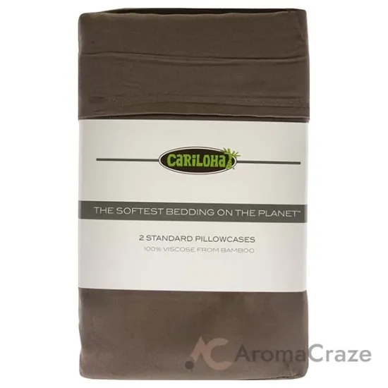 Picture of Classic Bamboo Pillowcase Set - Beach Linen-Standard by Cariloha for Unisex - 2 Pc Pillowcase