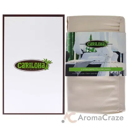 Picture of Resort Bamboo Pillowcase Set - Coconut Milk-Standard by Cariloha for Unisex - 2 Pc Pillowcase