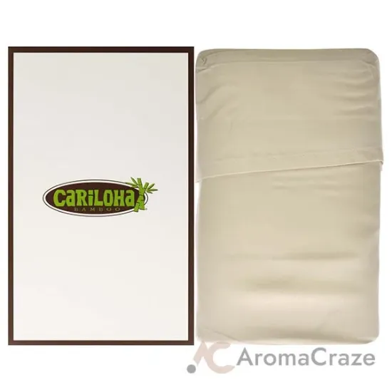 Picture of Resort Bamboo Pillowcase Set - Coconut Milk-King by Cariloha for Unisex - 2 Pc Pillowcase